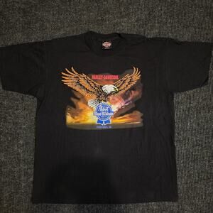 Vintage 1993 Single Stitch Harley Davidson Tee. Mens Large